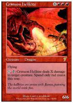 Nibbio Infernale Scarlatto  SETTIMA 8178-Wizard of the Coast- nuvolosofumetti.