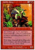 Re dei Goblin  SETTIMA 8190-Wizard of the Coast- nuvolosofumetti.