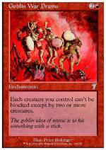 Tamburi da Guerra dei Goblin  SETTIMA 8194-Wizard of the Coast- nuvolosofumetti.