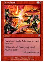 Piroclasma  SETTIMA 8209-Wizard of the Coast- nuvolosofumetti.