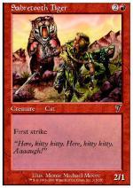Tigre dai Denti a Sciabola  SETTIMA 8215-Wizard of the Coast- nuvolosofumetti.