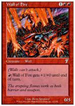 Muro di Fuoco  SETTIMA 8227-Wizard of the Coast- nuvolosofumetti.