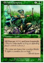 Campione Elfico  SETTIMA 8240-Wizard of the Coast- nuvolosofumetti.