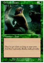 Orso Grizzly  SETTIMA 8251-Wizard of the Coast- nuvolosofumetti.