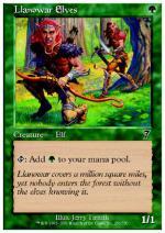 Elfi di Llanowar  SETTIMA 8253-Wizard of the Coast- nuvolosofumetti.