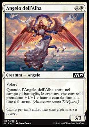 Angelo dell'Alba  M19 7-Wizard of the Coast- nuvolosofumetti.