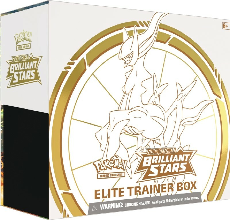 Pokemon SWSH Brilliant Stars Elite Trainer Box - Edizione inglese