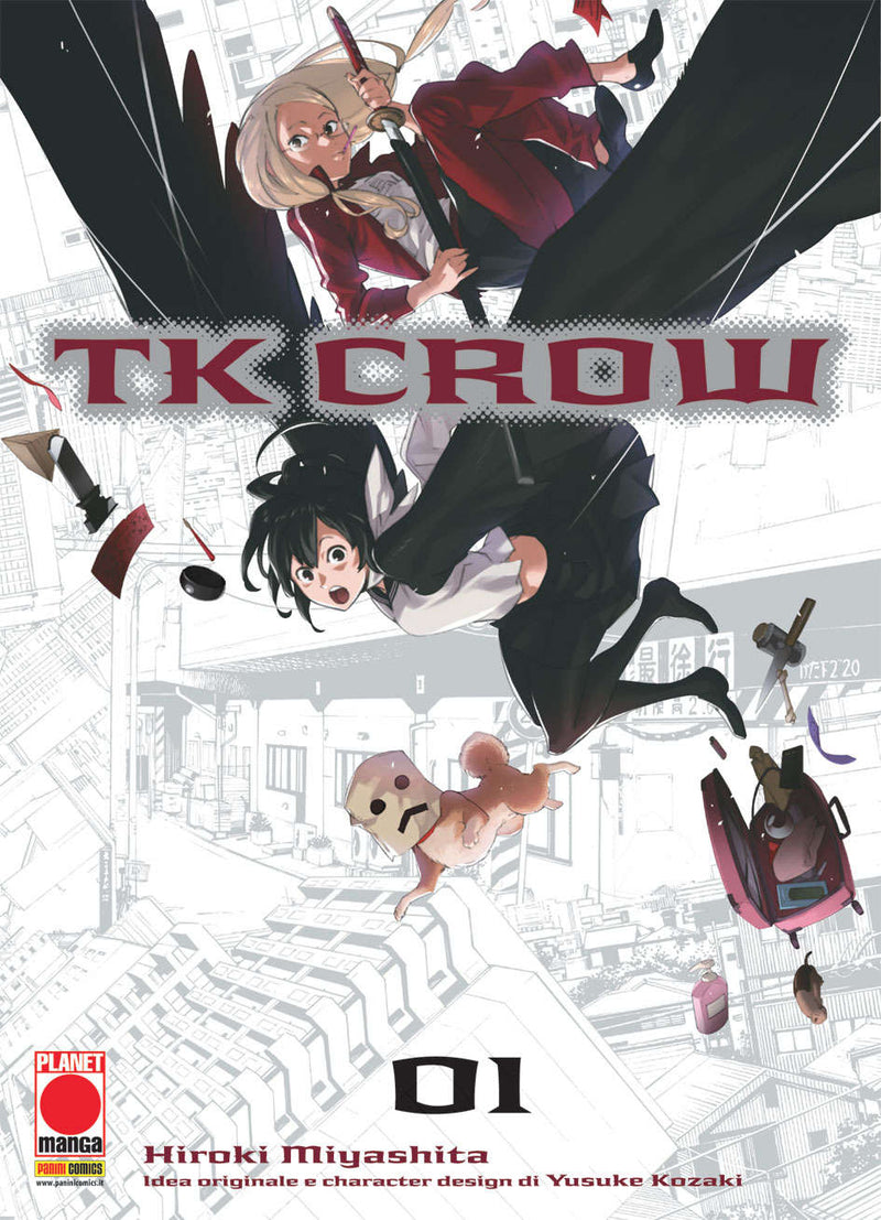 TK CROW 1-PANINI COMICS- nuvolosofumetti.