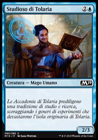 Studioso di Tolaria  M19 80-Wizard of the Coast- nuvolosofumetti.