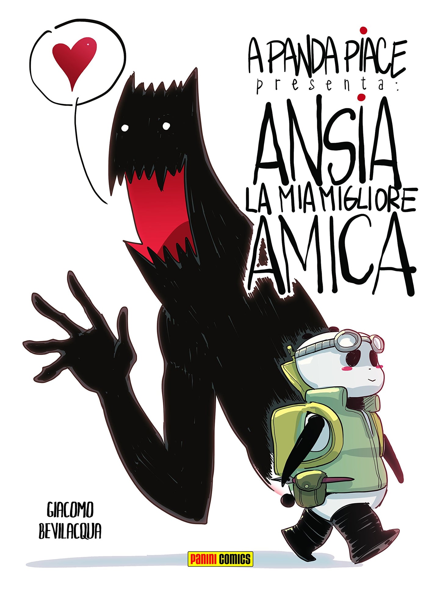 A PANDA PIACE PRESENTA ANSIA LA MIA MIGLIORE AMICA RISTAMPA-Panini Comics- nuvolosofumetti.