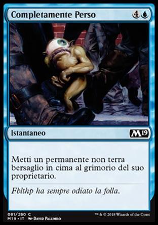 Completamente Perso  M19 81-Wizard of the Coast- nuvolosofumetti.