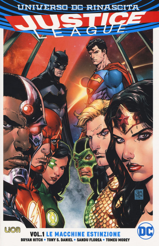 JUSTICE LEAGUE VOLUME 1 LE MACCHINE ESTINZIONE 1