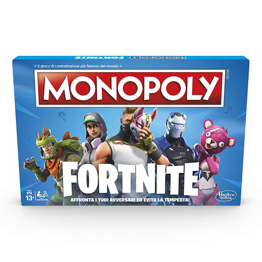 Monopoli Fortnite in italiano, HASBRO, nuvolosofumetti,