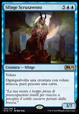 Sfinge Scrutavento  M19 84-Wizard of the Coast- nuvolosofumetti.