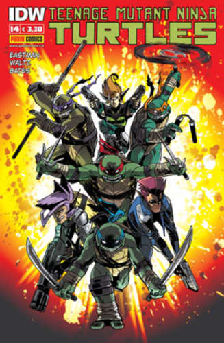 Teenage mutant Ninja Turtles 14-PANINI COMICS- nuvolosofumetti.