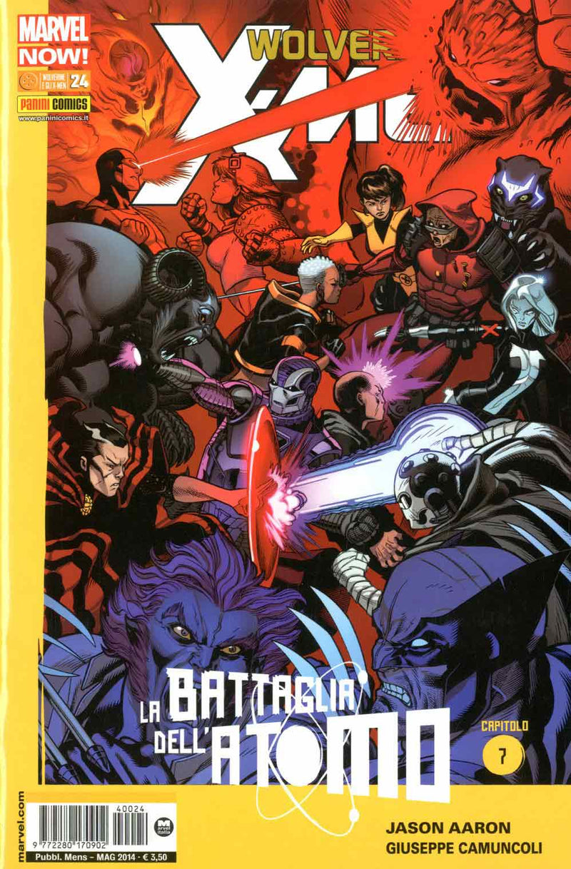 Wolverine e gli X-Men 24, PANINI COMICS, nuvolosofumetti,