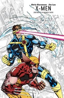 Eroi Marvel in bianco e nero X-MEN DI CHRIS CLAREMONT E JIM Leee 409-PANINI COMICS- nuvolosofumetti.