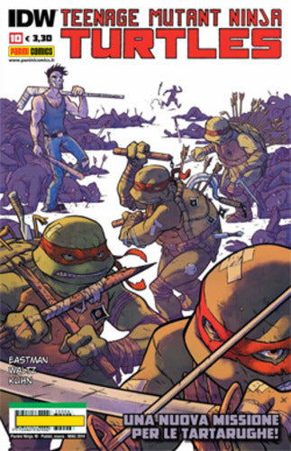 Teenage mutant Ninja Turtles 10-PANINI COMICS- nuvolosofumetti.