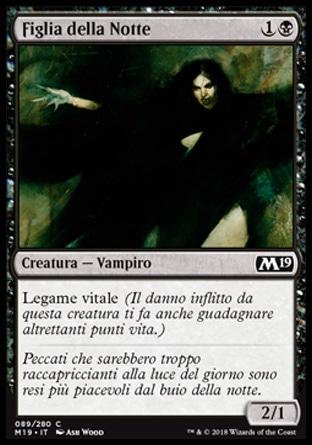 Figlia della Notte  M19 89-Wizard of the Coast- nuvolosofumetti.