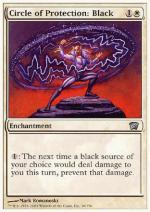 Circolo di Protezione: Nero foil  OTTAVA EDIZIONE 378-Wizard of the Coast- nuvolosofumetti.
