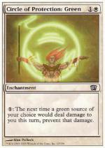Circolo di Protezione: Verde  OTTAVA EDIZIONE 12-Wizard of the Coast- nuvolosofumetti.