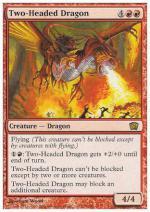 Drago a Due Teste foil  OTTAVA EDIZIONE 341-Wizard of the Coast- nuvolosofumetti.