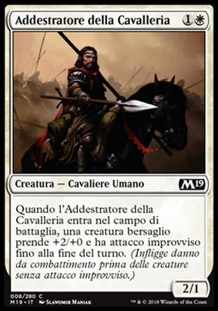 Addestratore della Cavalleria  M19 8-Wizard of the Coast- nuvolosofumetti.