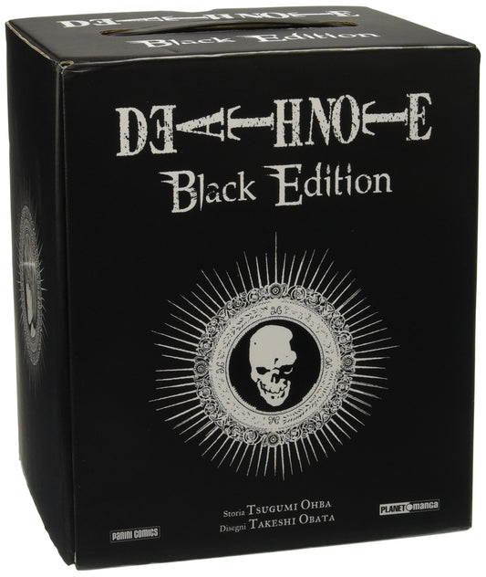 DEATH NOTE BLACK EDITION COFANETTO PIENO RISTAMPA-PANINI COMICS- nuvolosofumetti.