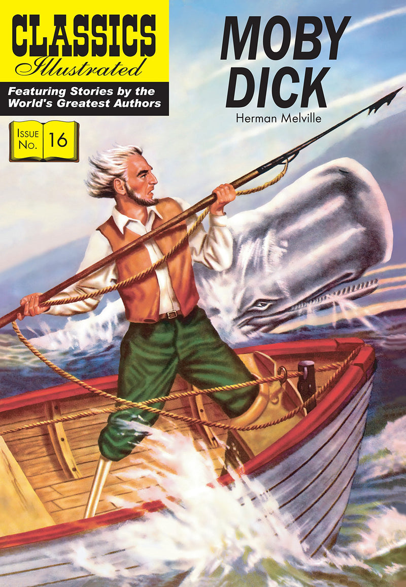 Classics Illustrated Moby Dick & notes