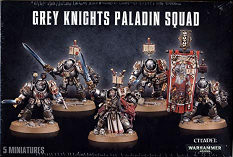 GREY KNIGHTS PALADIN SQUAD-Games Workshop- nuvolosofumetti.