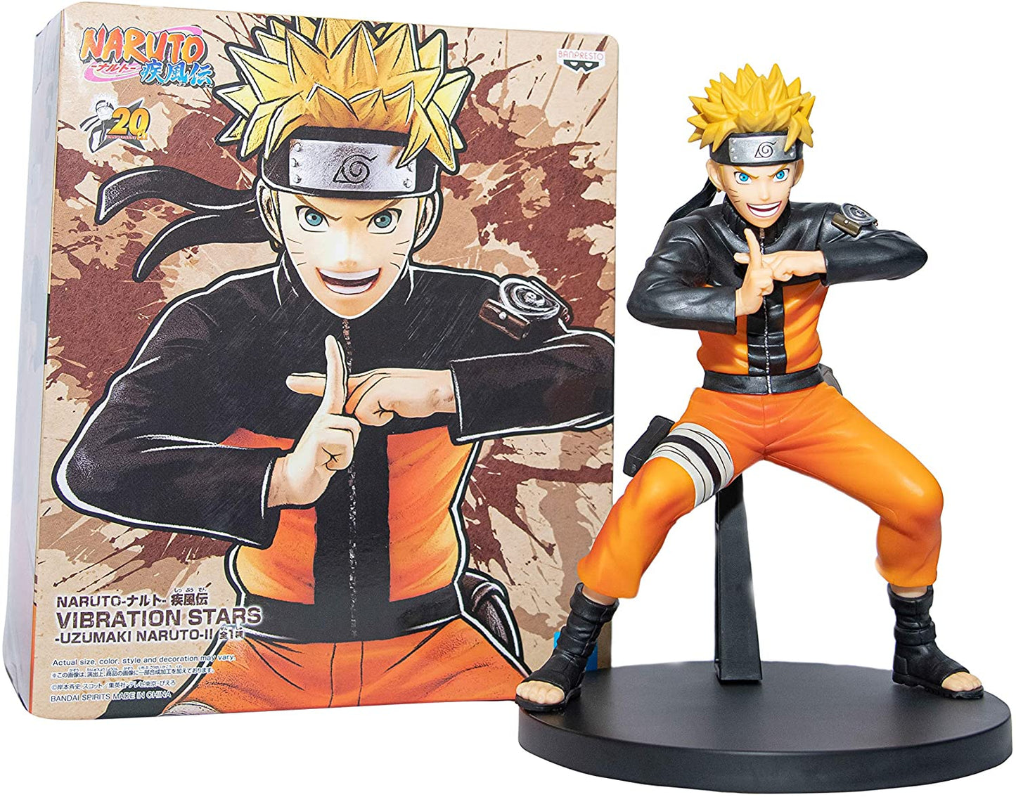 NARUTO  VIBRATION STARS UZUMAKI NARUTO II - UZUMAKI, BONELLI MERCHANDISE, nuvolosofumetti,