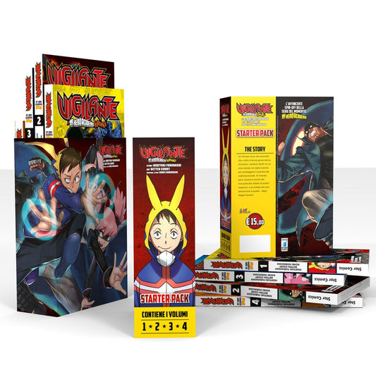 Vigilante My Hero Illegals STARTER PACK-EDIZIONI STAR COMICS- nuvolosofumetti.