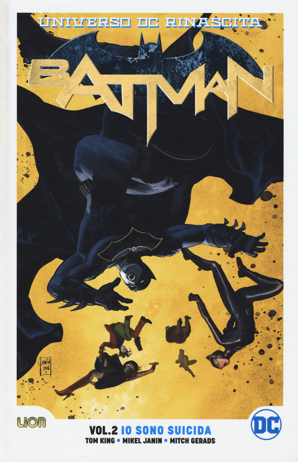 Batman rebirth ultralimited 2, LION, nuvolosofumetti,