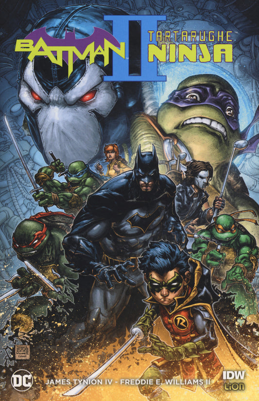 Batman / Tartarughe Ninja # 02 2, LION, nuvolosofumetti,