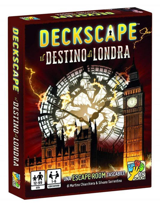 Deckscape il destino di Londra, DV GIOCHI, nuvolosofumetti,