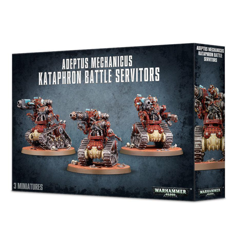 ADEPTUS MECHANIGUS KATAPHRON BATTLE SERVITORS-GAMES WORKSHOP- nuvolosofumetti.