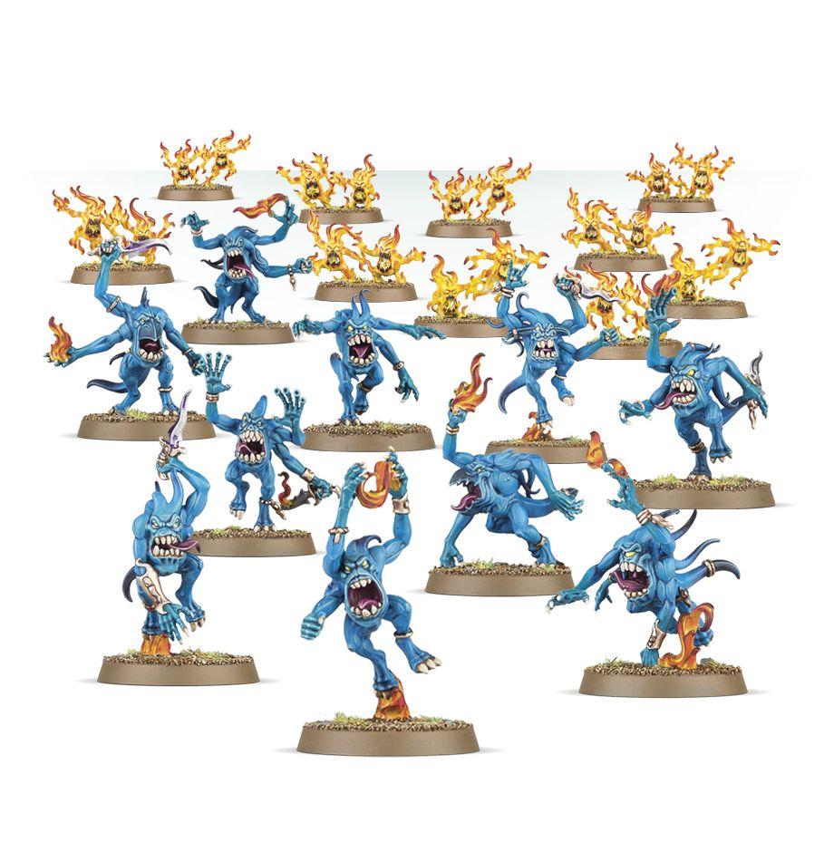 Daemos of Tzeentch blue Horrors-GAMES WORKSHOP- nuvolosofumetti.