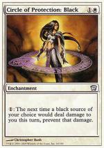Circolo di Protezione: Nero foil  NONA EDIZIONE 359-Wizard of the Coast- nuvolosofumetti.
