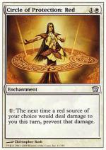 Circolo di Protezione: rosso foil  NONA EDIZIONE 333-Wizard of the Coast- nuvolosofumetti.