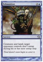 Esaurimento foil  NONA EDIZIONE 401-Wizard of the Coast- nuvolosofumetti.