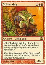 Re dei Goblin foil  NONA EDIZIONE 343-Wizard of the Coast- nuvolosofumetti.
