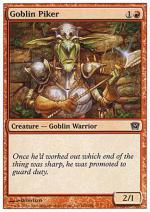 Picchiere Goblin foil  NONA EDIZIONE 382-Wizard of the Coast- nuvolosofumetti.