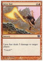Ascia di Lava foil  NONA EDIZIONE 344-Wizard of the Coast- nuvolosofumetti.