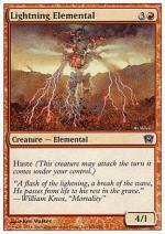 Elementale dei Fulmini foil  NONA EDIZIONE 374-Wizard of the Coast- nuvolosofumetti.
