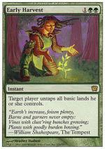 Raccolto di Primizie foil  NONA EDIZIONE 355-Wizard of the Coast- nuvolosofumetti.
