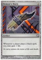 Corno del Demone foil  NONA EDIZIONE 1408-Wizard of the Coast- nuvolosofumetti.