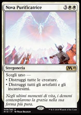 Nova Purificatrice  M19 9-Wizard of the Coast- nuvolosofumetti.