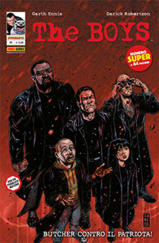 The Boys serie 42, PANINI COMICS, nuvolosofumetti,