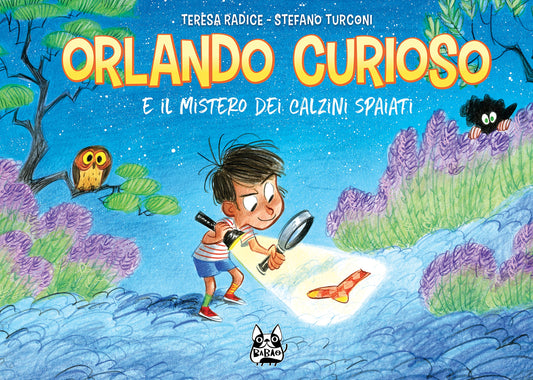 ORLANDO CURIOSO E IL MISTERO DEI CALZINI SPAIATI-BAO PUBLISHING- nuvolosofumetti.