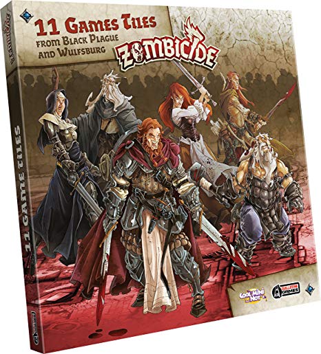 ZOMBICIDE BLACK PLAGUE EXTRA TILES PACK-ASTERION PRESS- nuvolosofumetti.